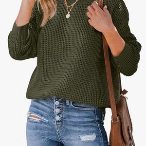 Women's Olive Green Sweater